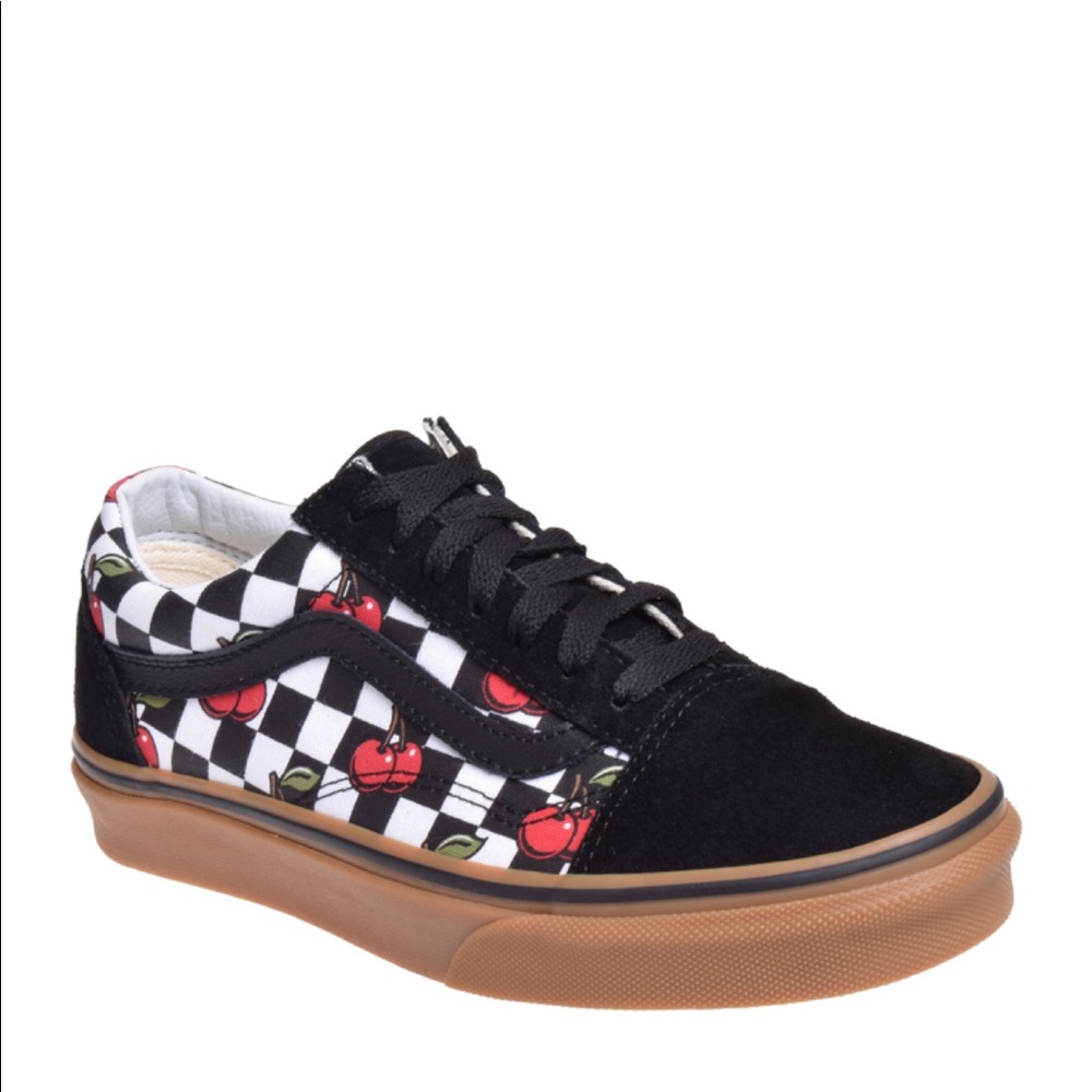 Vans Old Skool Cherry Checker Sneakers